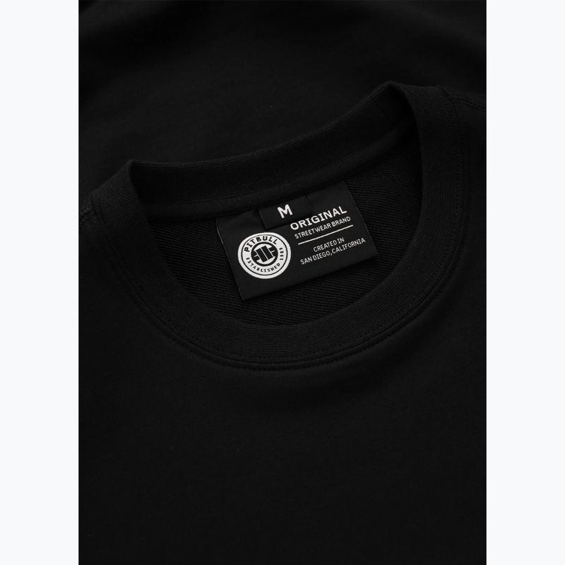 Pánska mikina Pitbull Nugget Small Logo Crewneck black 6