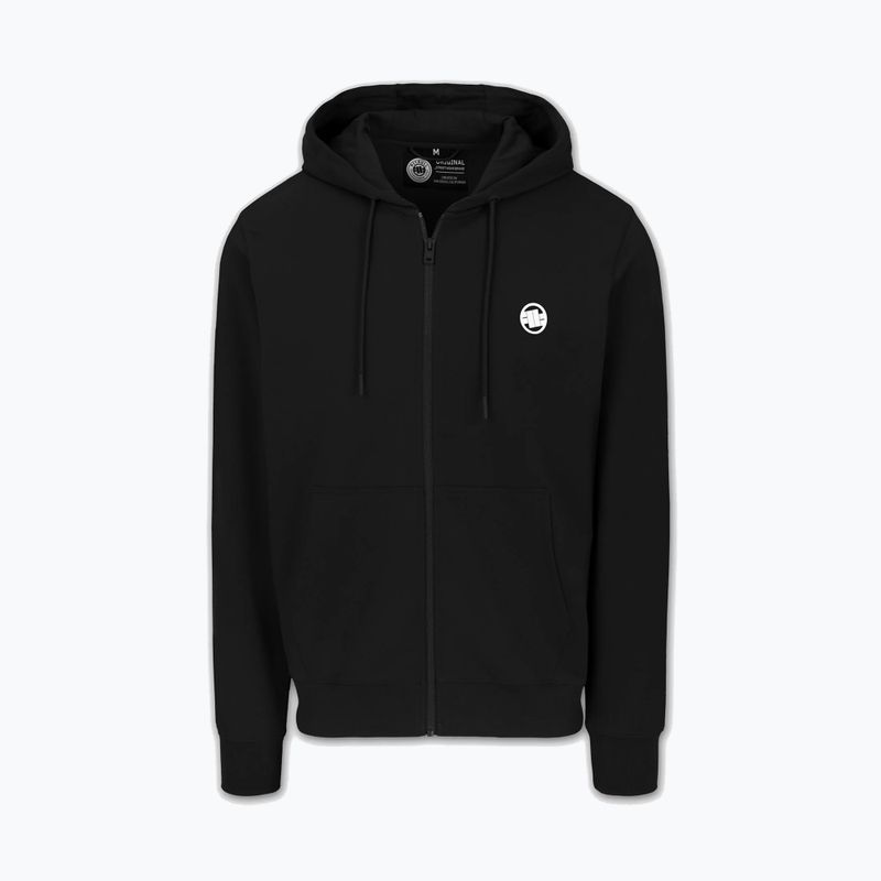 Pánska mikina Pitbull Nugget Small Logo Hooded Zip black 5