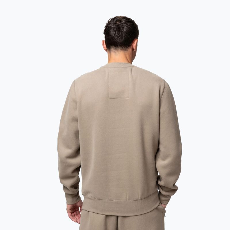 Pánska mikina Pitbull Small Logo Crewneck pale sand 3