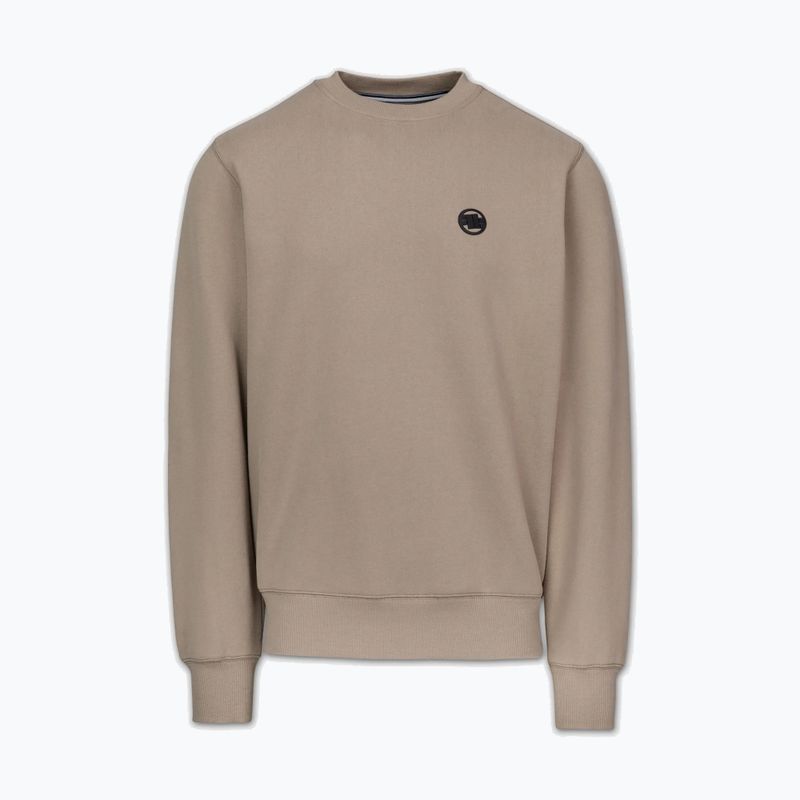 Pánska mikina Pitbull Small Logo Crewneck pale sand 6
