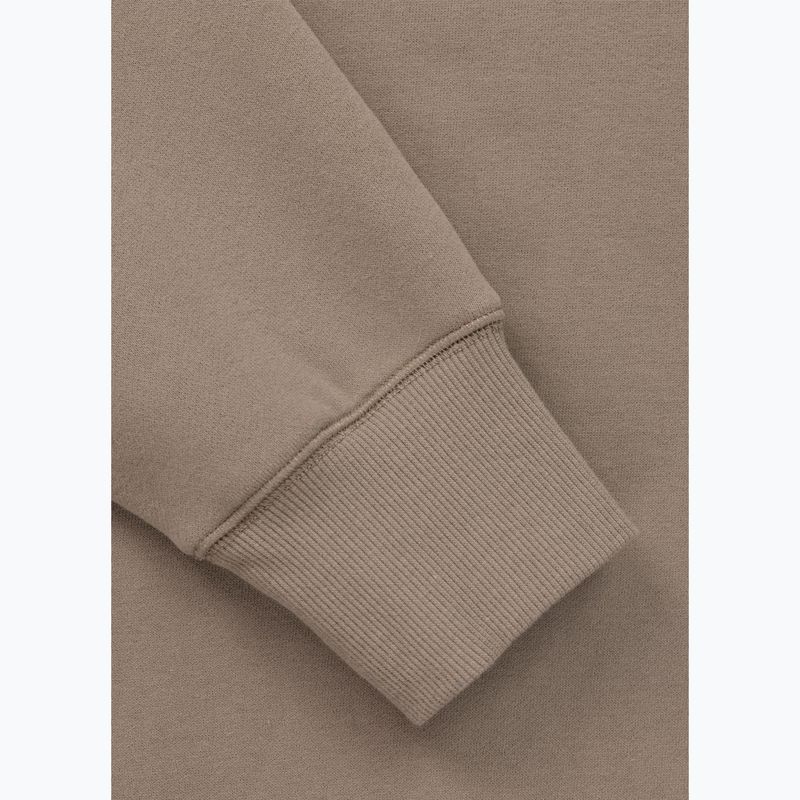 Pánska mikina Pitbull Small Logo Crewneck pale sand 10