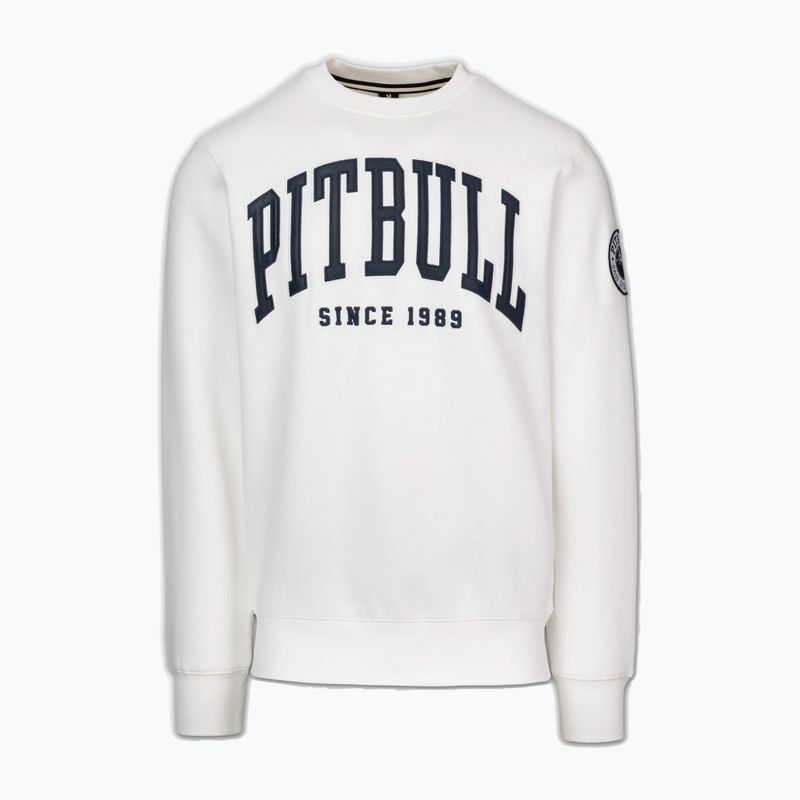 Pánska mikina Pitbull Norton Crewneck off-white 4