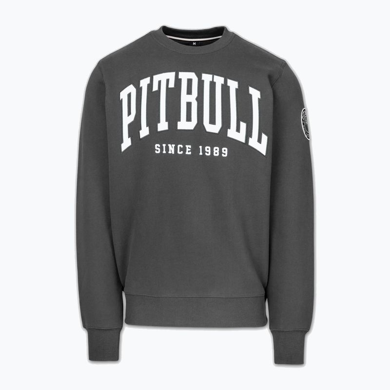 Pánska mikina Pitbull Norton Crewneck graphite 4