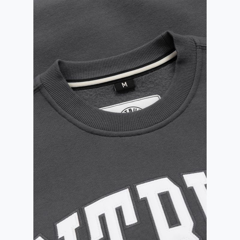 Pánska mikina Pitbull Norton Crewneck graphite 6