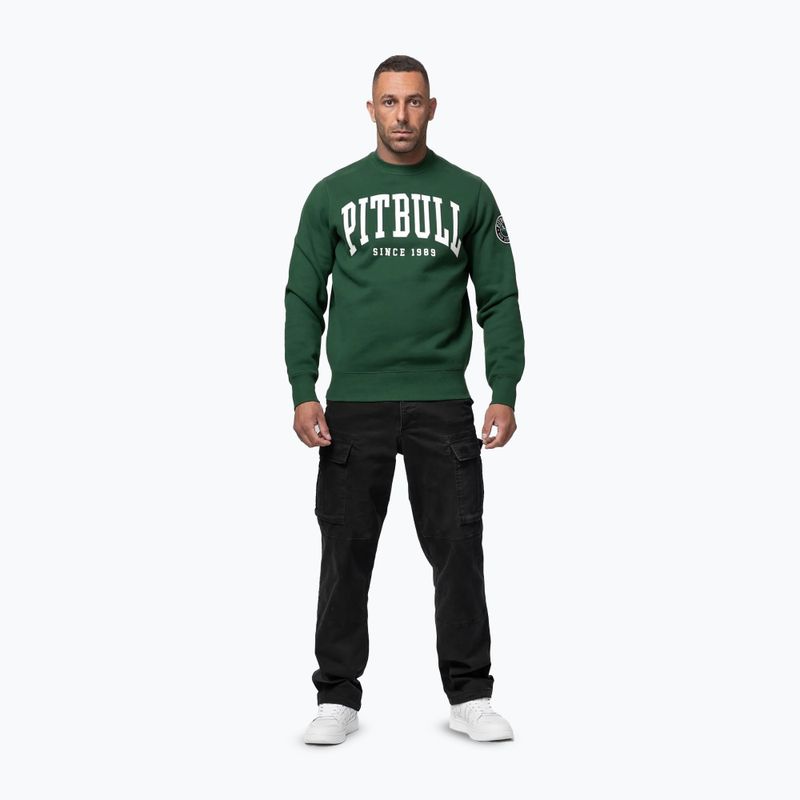 Pánska mikina Pitbull Norton Crewneck green 2