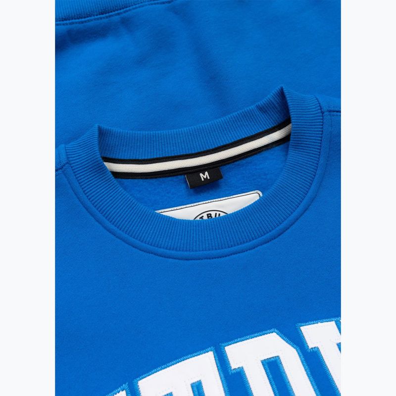 Pánska mikina Pitbull Norton Crewneck azure blue 6