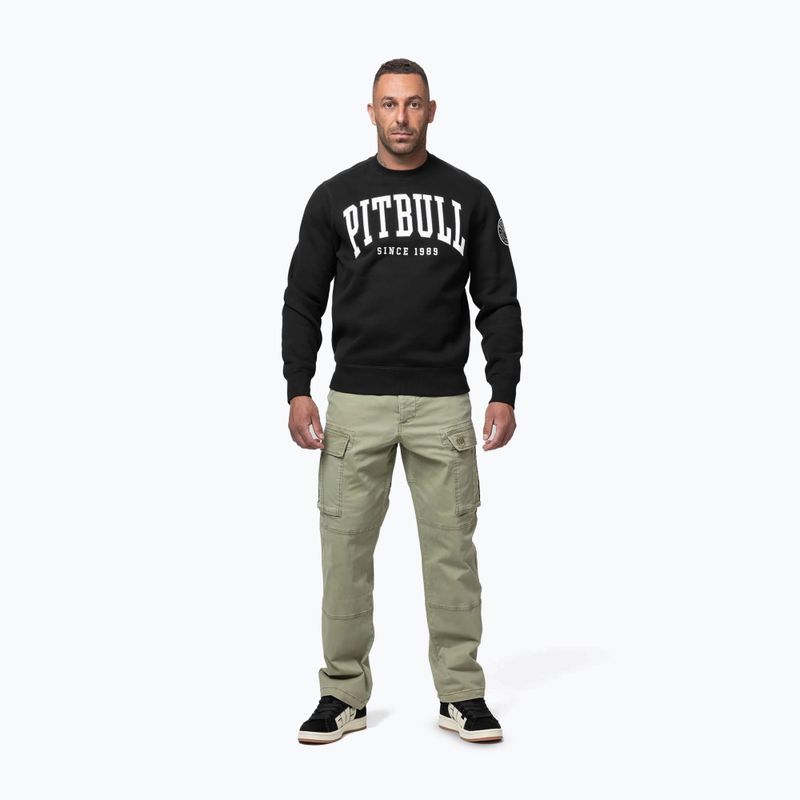 Pánska mikina Pitbull Norton Crewneck black 2