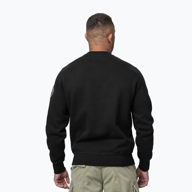 Pánska mikina Pitbull Norton Crewneck black 3