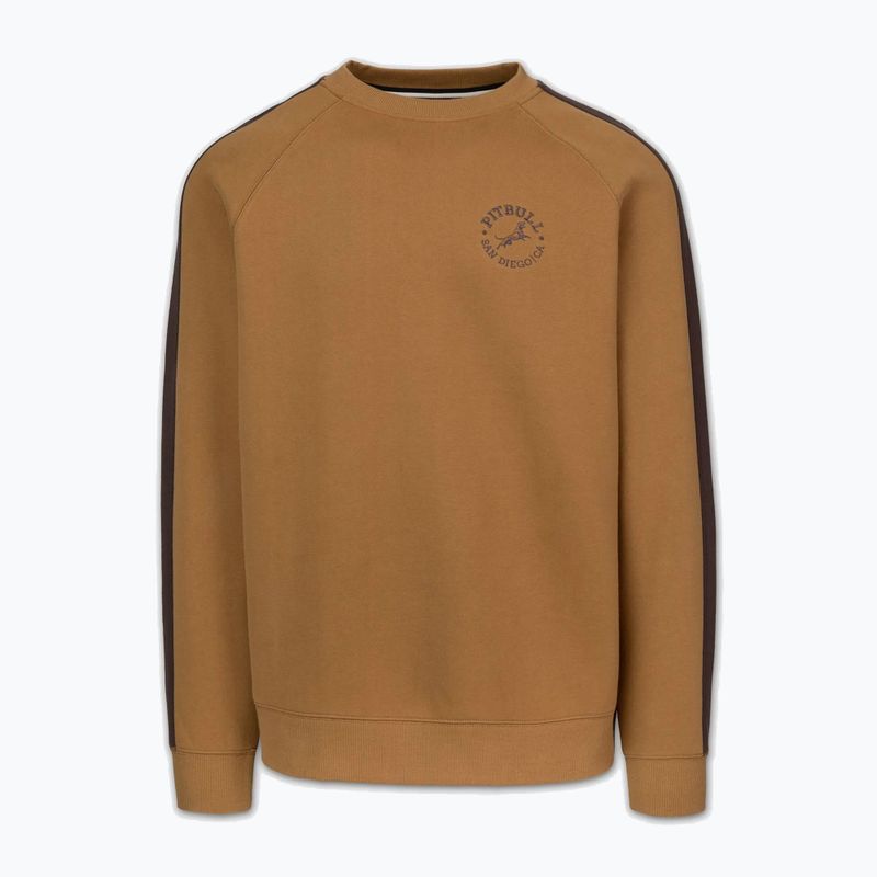 Pánska mikina Pitbull San Diego Ca Crewneck honey yellow 3