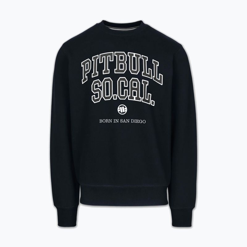 Pánska mikina Pitbull So Cal Crewneck dark navy 4