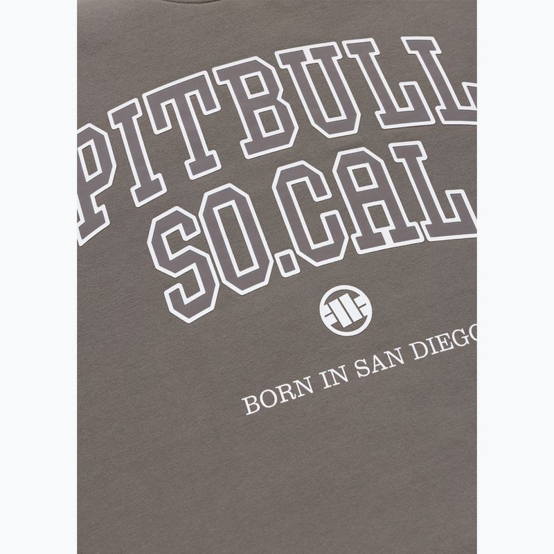Pánska mikina Pitbull So Cal Crewneck taupe 7