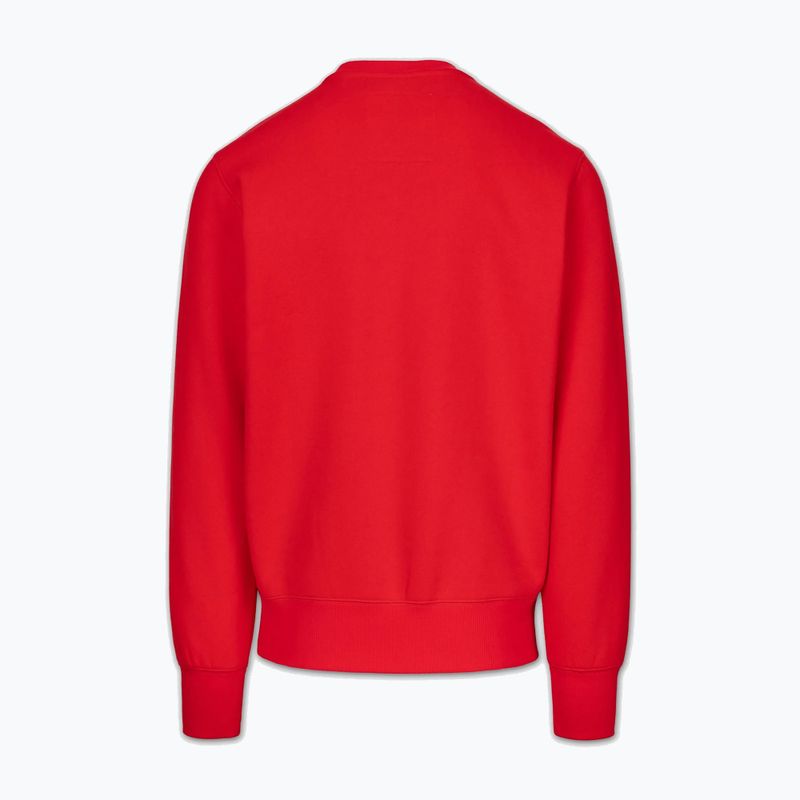 Pánska mikina Pitbull So Cal Crewneck fluorescent/red 5