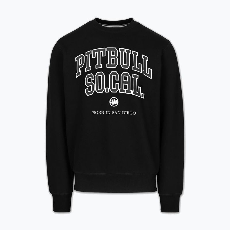 Pánska mikina Pitbull So Cal Crewneck black 2