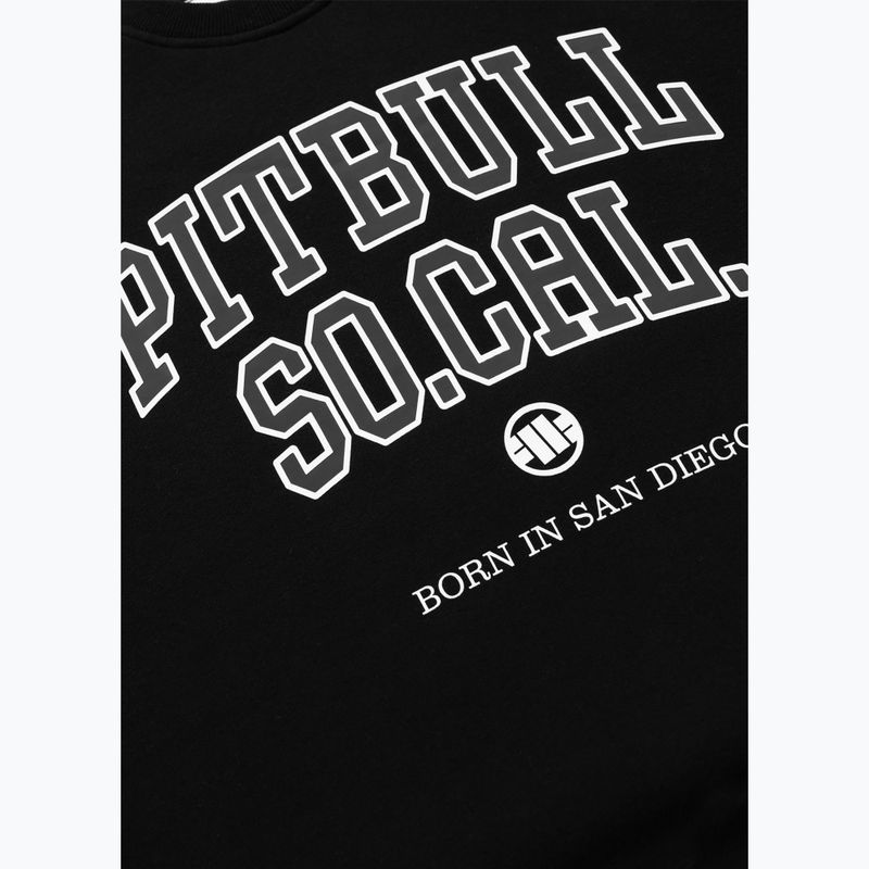 Pánska mikina Pitbull So Cal Crewneck black 5