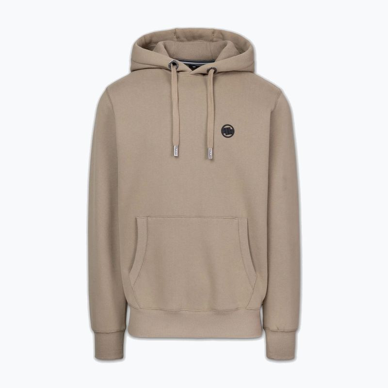 Pánska mikina Pitbull Small Logo Hooded pale sand 4