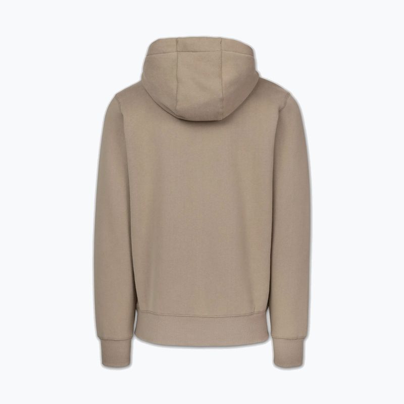 Pánska mikina Pitbull Small Logo Hooded pale sand 5