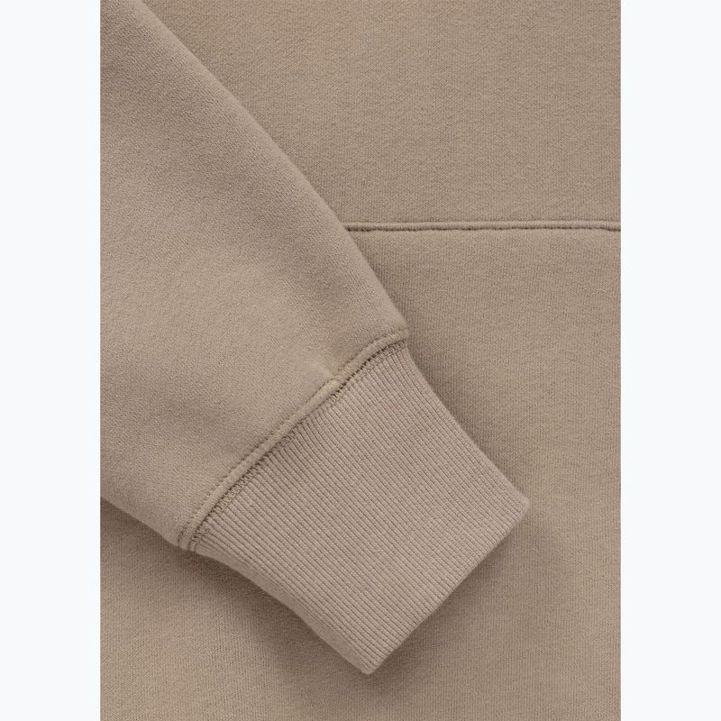 Pánska mikina Pitbull Small Logo Hooded pale sand 8