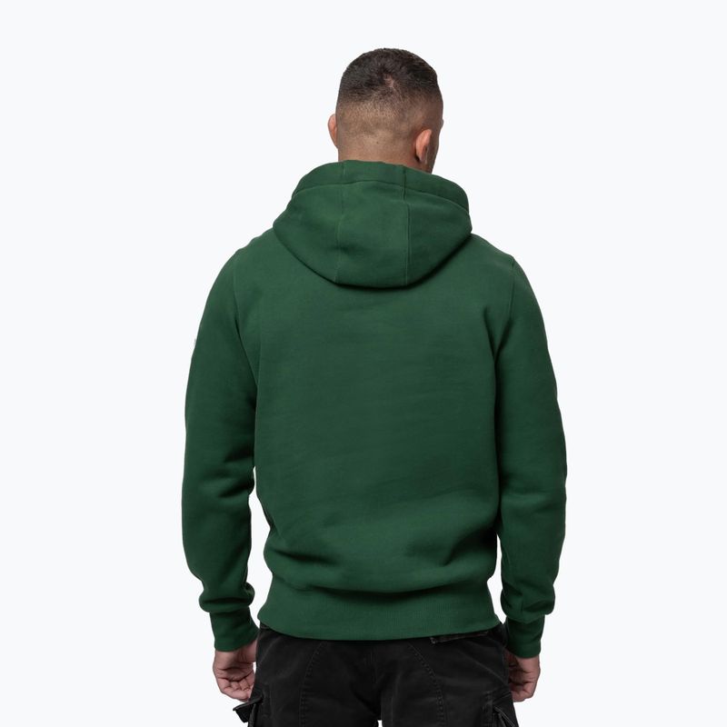 Pánska mikina Pitbull Norton Hooded hunter green 3