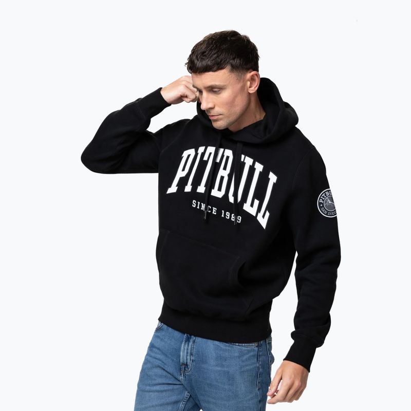 Pánska mikina Pitbull Norton Hooded black 4