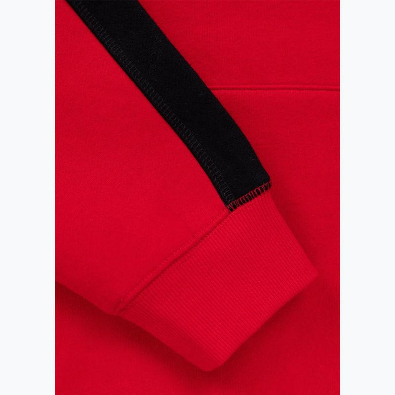 Pánska mikina Pitbull San Diego Ca Hooded red 8