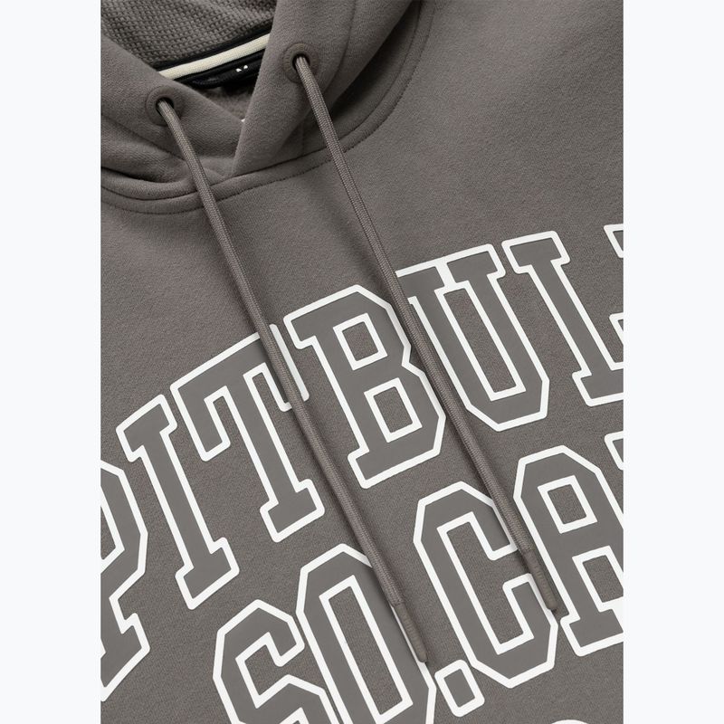 Pánska mikina Pitbull So Cal Hooded taupe 6