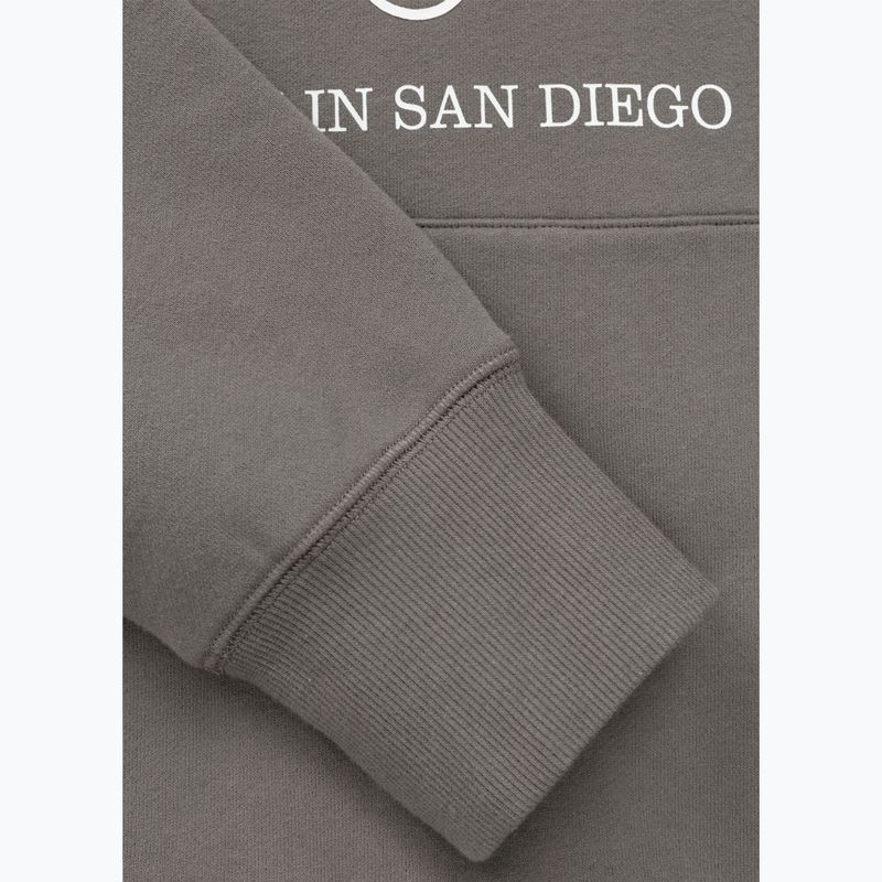 Pánska mikina Pitbull So Cal Hooded taupe 9