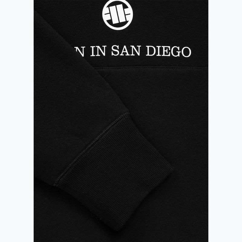 Pánska mikina Pitbull So Cal Hooded black 7