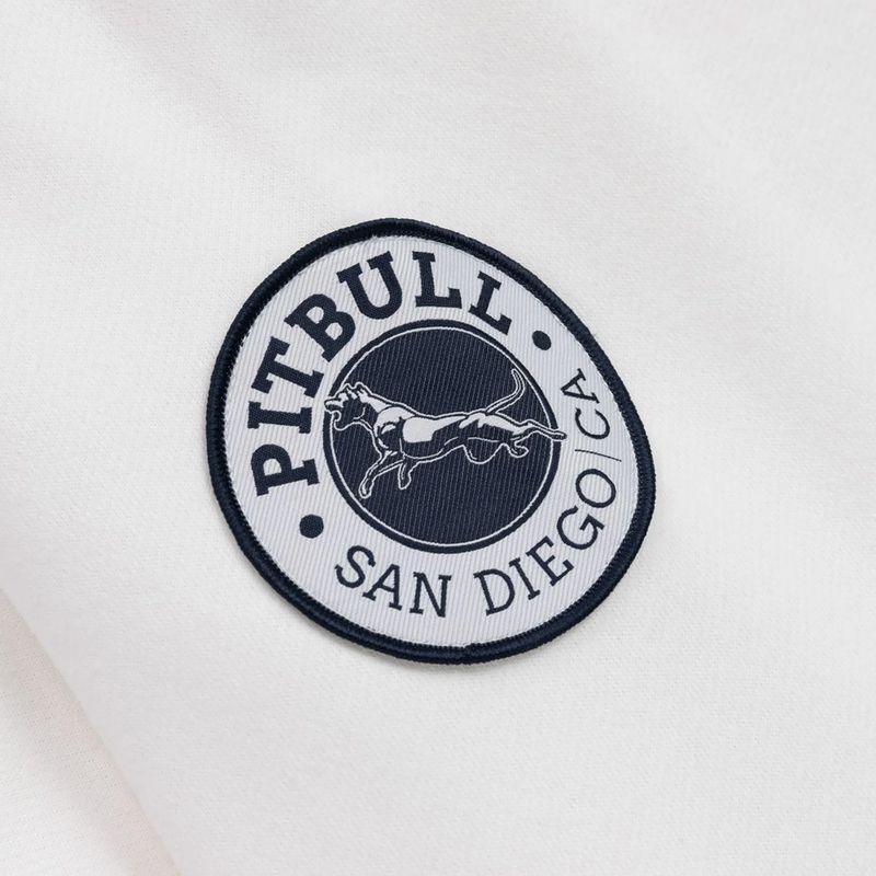 Pánska mikina Pitbull Norton Hooded Zip off white 12