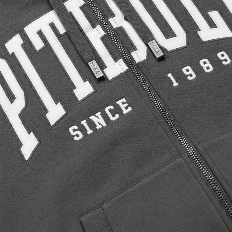 Pánska mikina Pitbull Norton Hooded Zip graphite 9