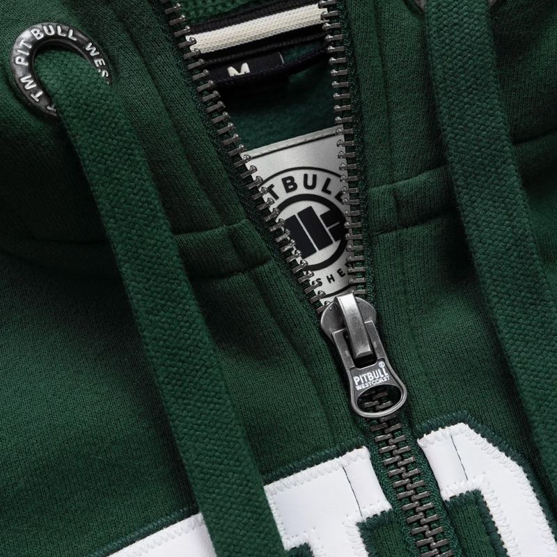 Pánska mikina Pitbull Norton Hooded Zip hunter green 9