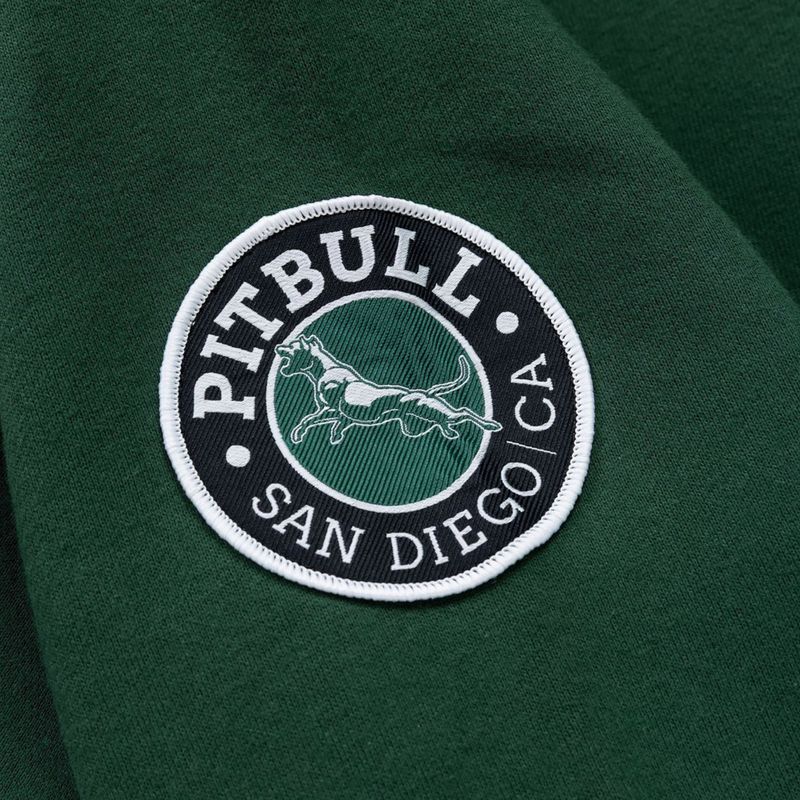 Pánska mikina Pitbull Norton Hooded Zip hunter green 13