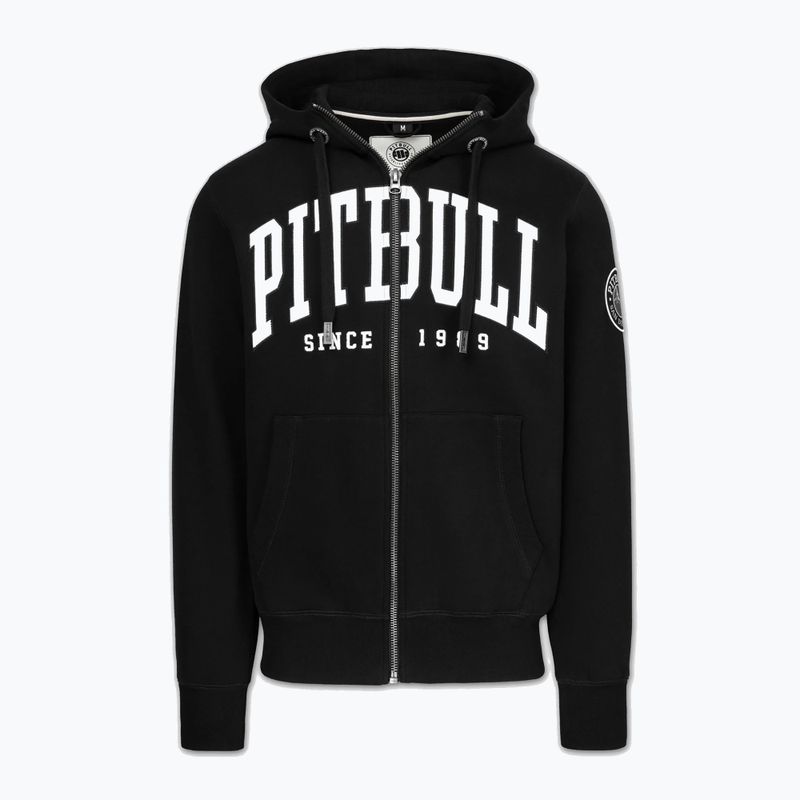 Pánska mikina Pitbull Norton Hooded Zip black 5