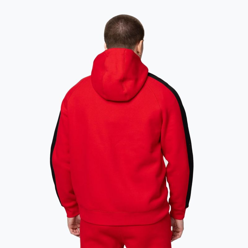 Pánska mikina Pitbull San Diego Ca Hooded Zip red 3