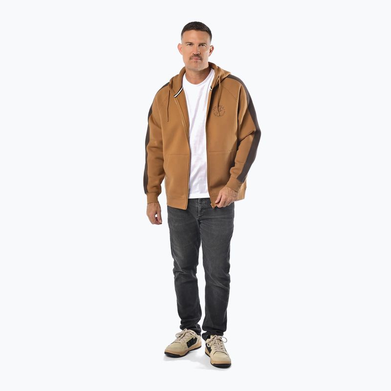 Pánska mikina Pitbull San Diego Ca Hooded Zip honey yellow 4