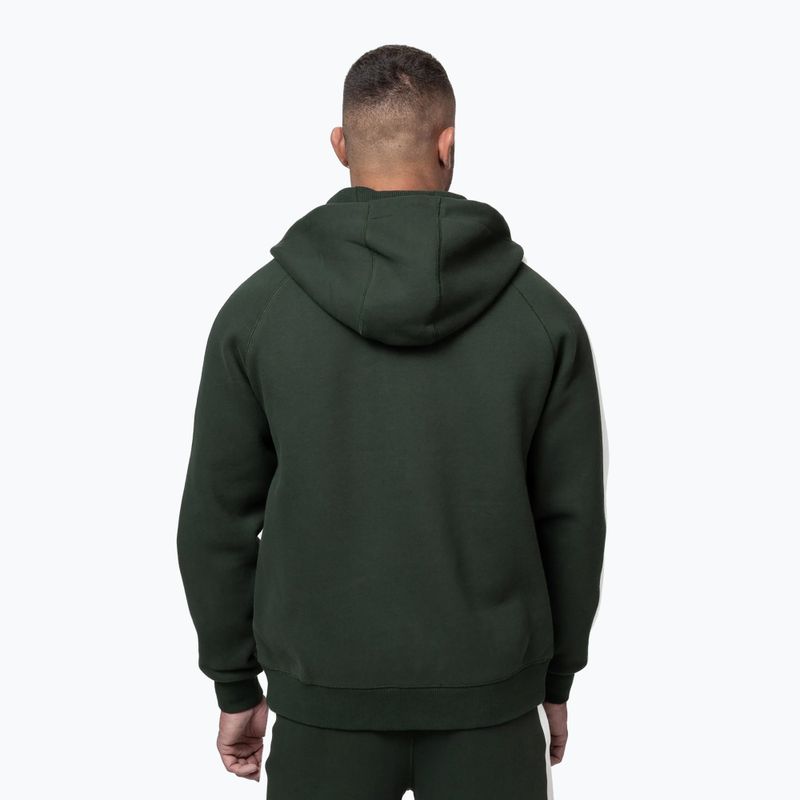 Pánska mikina Pitbull San Diego Ca Hooded Zip dark green 3