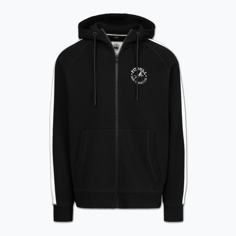 Pánska mikina Pitbull San Diego Ca Hooded Zip black 5