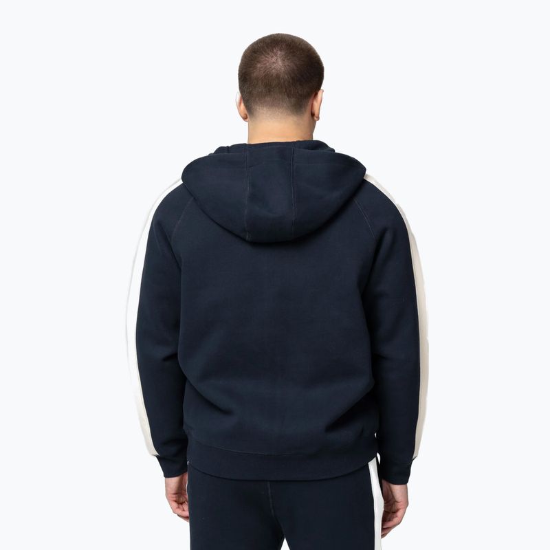Pánska mikina Pitbull San Diego Ca Hooded Zip dark navy/red 3