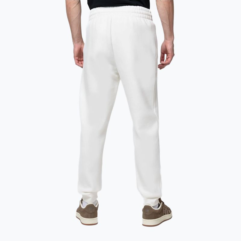 Pánske nohavice Pitbull Hilltop Track Hatton off white 3