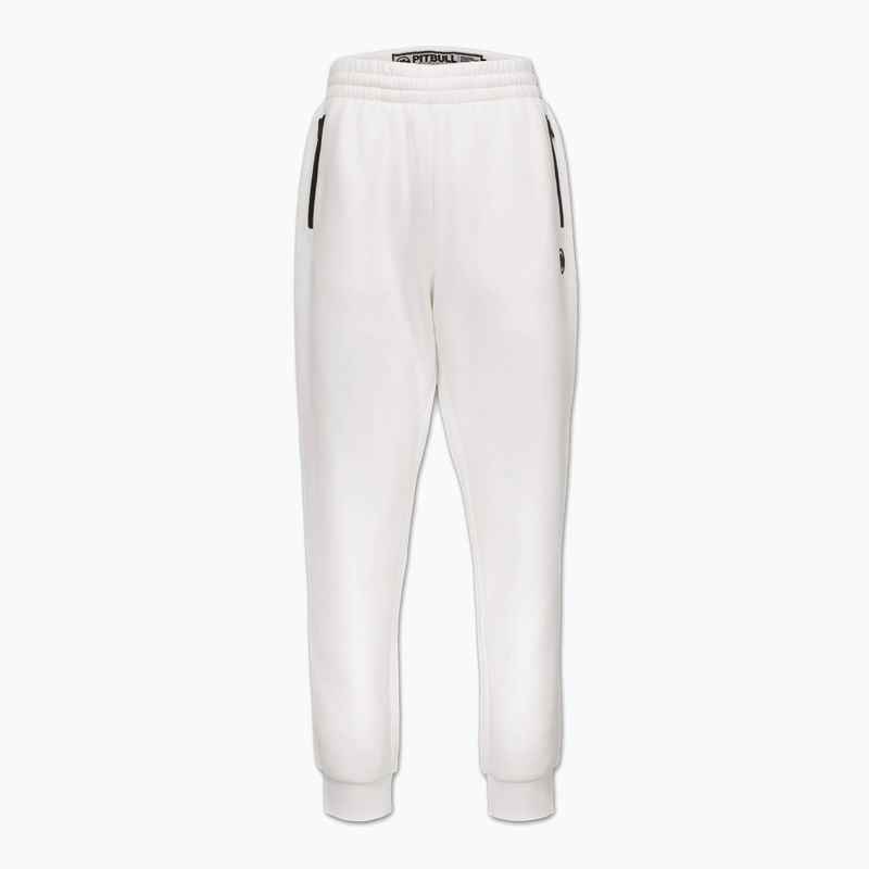 Pánske nohavice Pitbull Hilltop Track Hatton off white 4