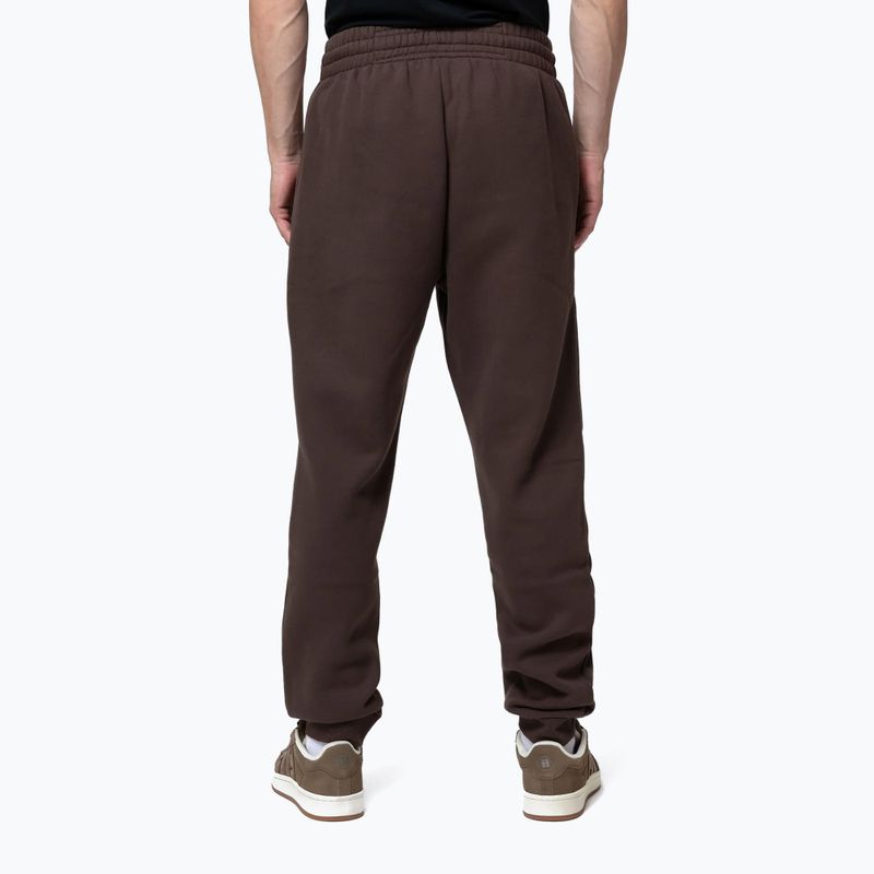 Pánske nohavice Pitbull Hilltop Track Hatton dark chocolate 3