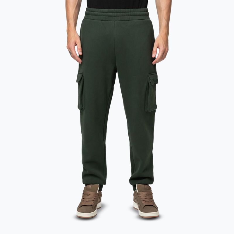 Pánske nohavice Pitbull Cypress Sport Cargo dark green