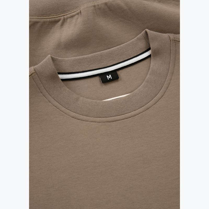 Pánska mikina Pitbull Sampson Crewneck Sweatshirt pale sand 7