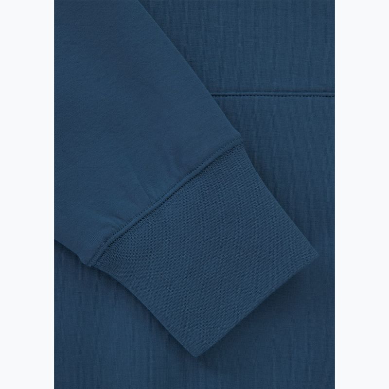 Pánska mikina Pitbull Sampson Hooded Sweatshirt petrol blue 9