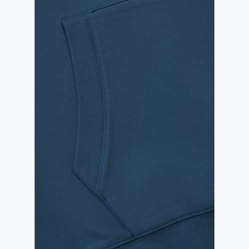 Pánska mikina Pitbull Sampson Hooded Sweatshirt petrol blue 10