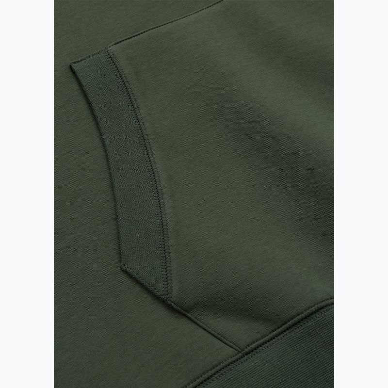 Pánska mikina Pitbull Sampson Hooded Sweatshirt old green 8