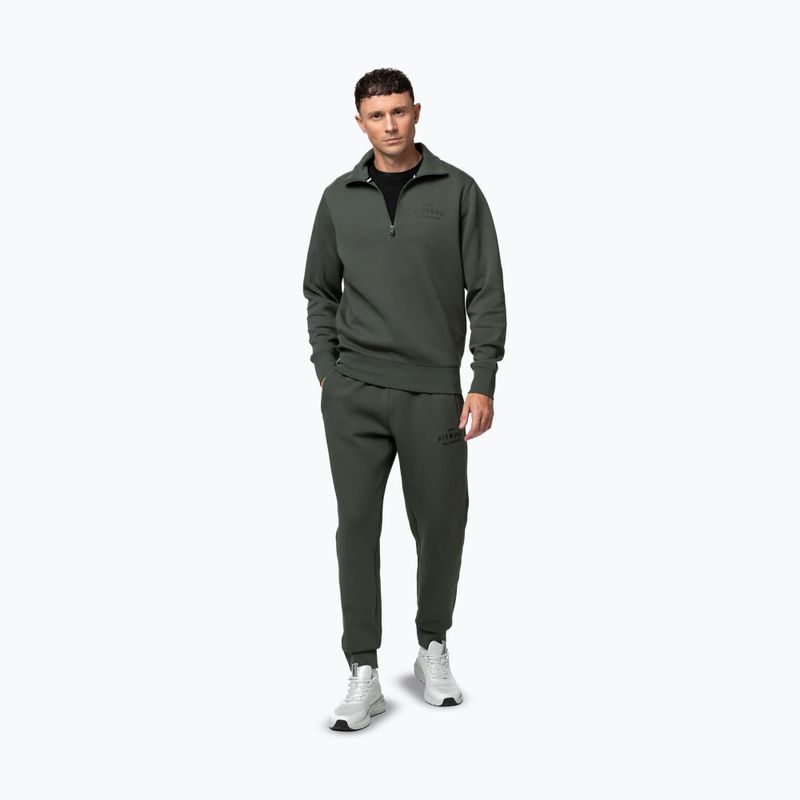 Pánska mikina Pitbull Sampson HZ old green 2