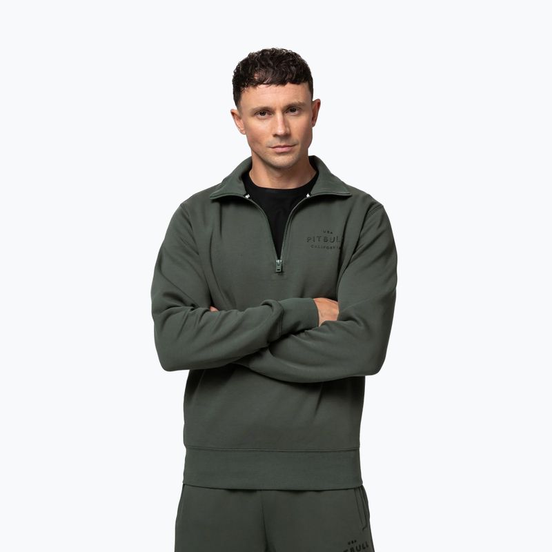 Pánska mikina Pitbull Sampson HZ old green 4