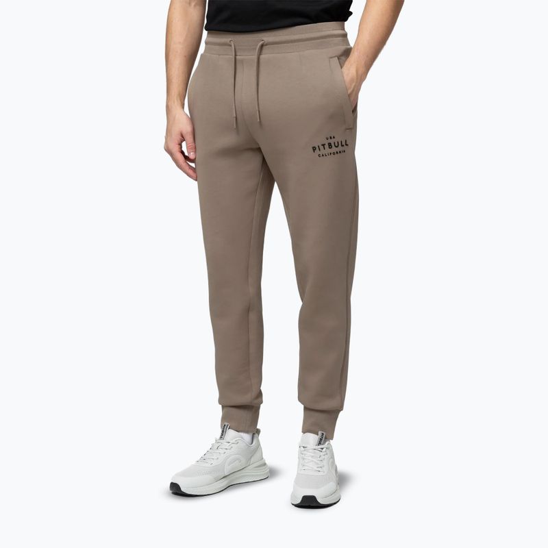 Pánske tepláky Pitbull Sampson Track Pants pale sand 4