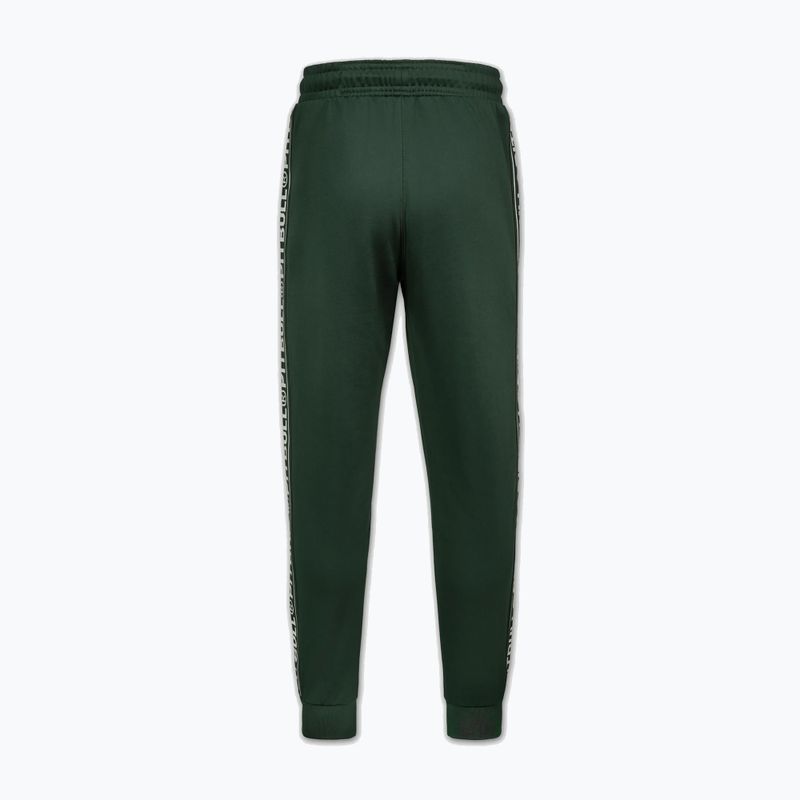 Pánske nohavice Pitbull Trackpants Tape Logo Terry Group bottle green 7