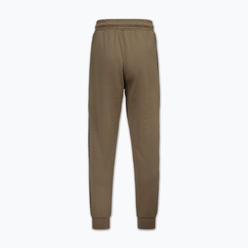 Pánske nohavice Pitbull Trackpants Tape Logo Terry Group coyote brown 3